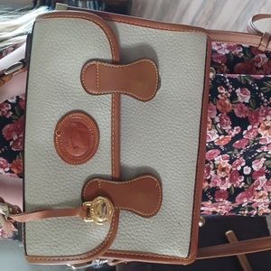 Dooney and Burke handbag with crossbody strap